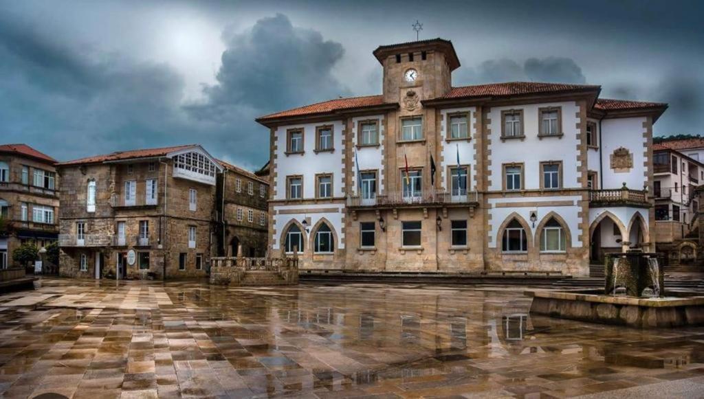 Pension Casasampedro Muros Bagian luar foto